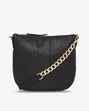 ZARA TOTE BAG | Black Pebble